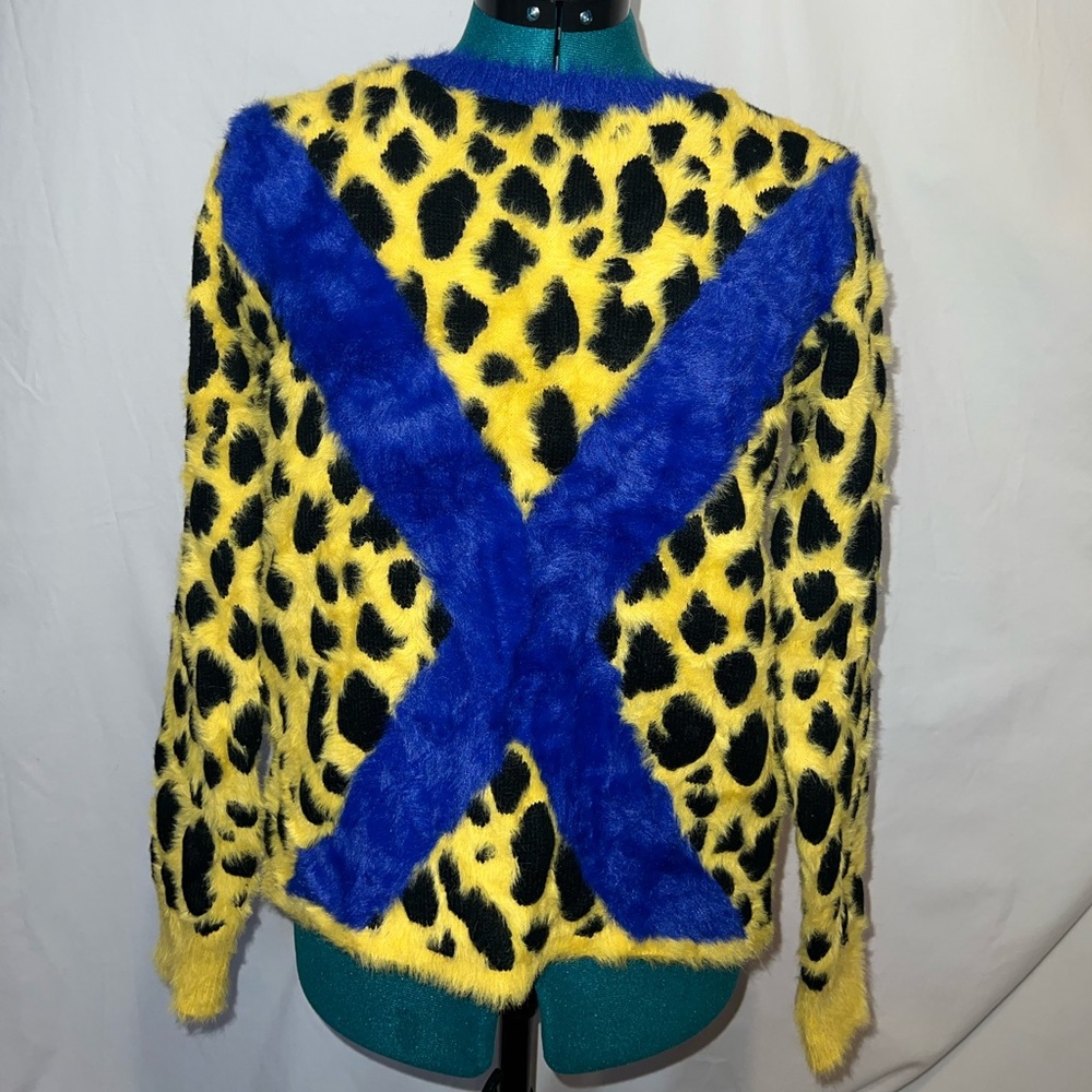 Cheetah Print Sweater